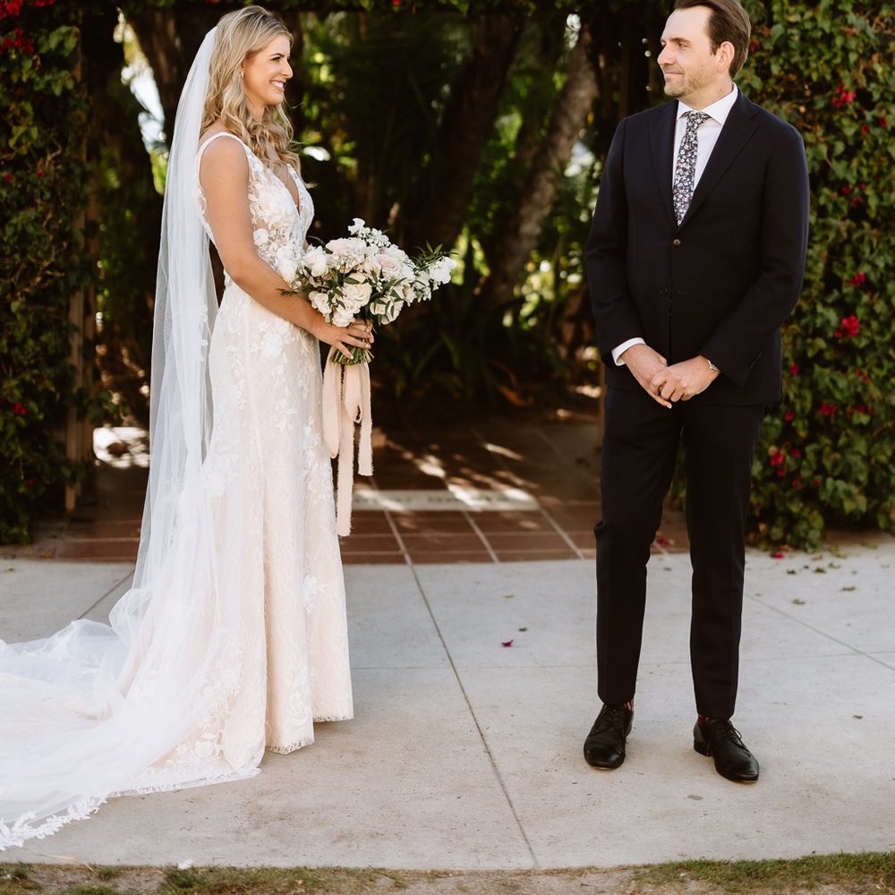 120 inch cathedral ivory veil